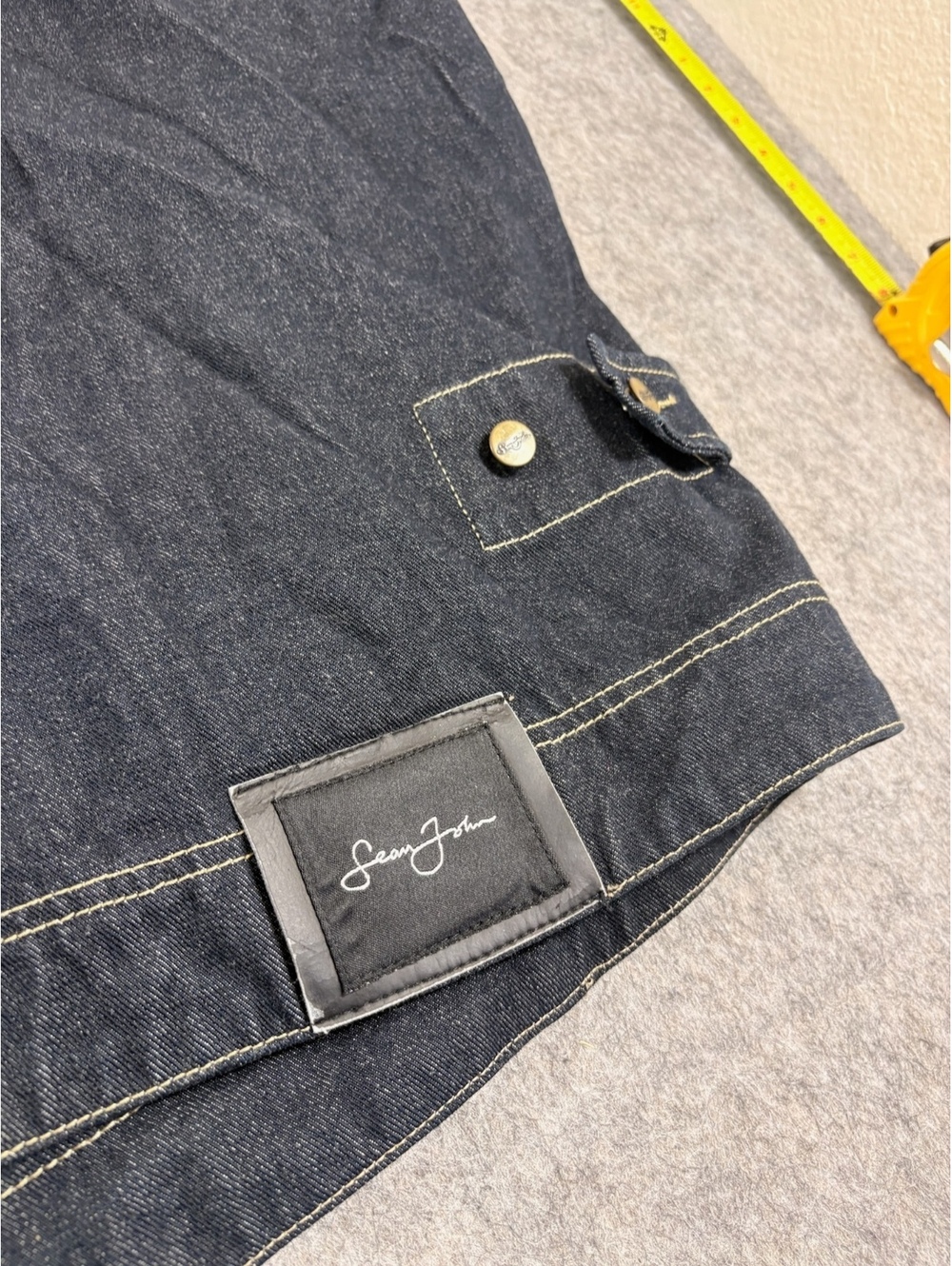 Vintage Sean John dark denim jacket size 4xl - Picture 11 of 11